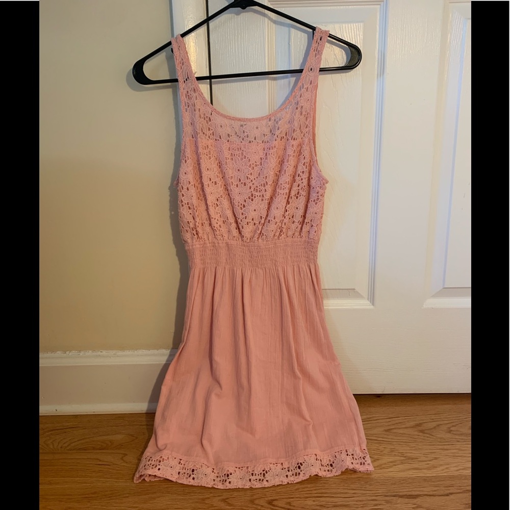 Light Pink Lacey Dress by SO